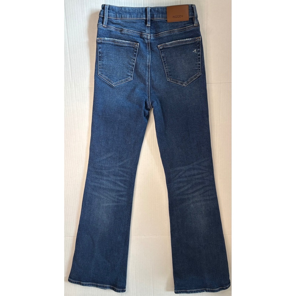 Altar'd State Hidden Jeans High Waisted Flared Denim Jeans Boho Western Festival - Picture 4 of 9